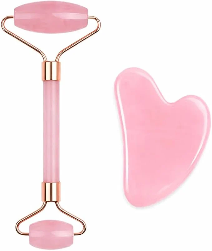 User-Friendly Natural Resin Jade Roller Gua Sha Set