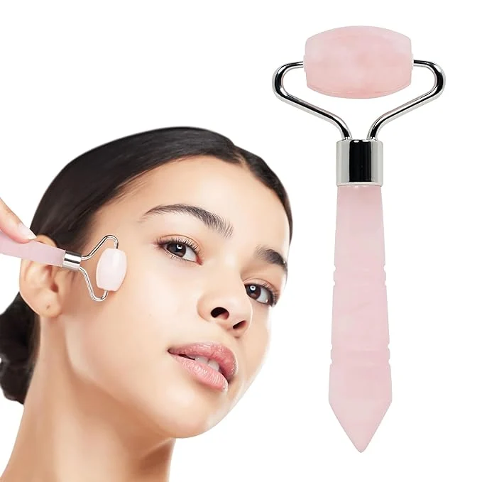 Quality Mini Rose Quartz Roller First-Class