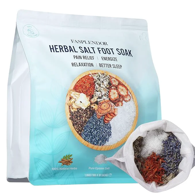 Consistent Fasplendor Epsom Salt Foot Soak Sachets High-Quality