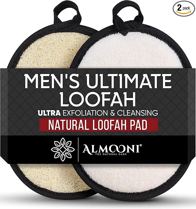 Carefully Designed Almooni Natural Exfoliating Loofah Elegant