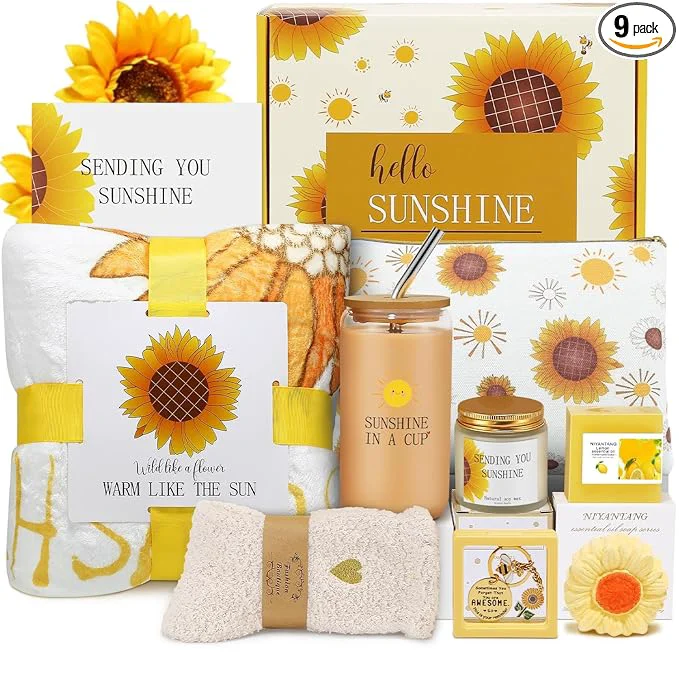 Artisan Mothers Day Gifts for Mom Wife Grandma Sending Sunshine Self Care Get Well Contemporary