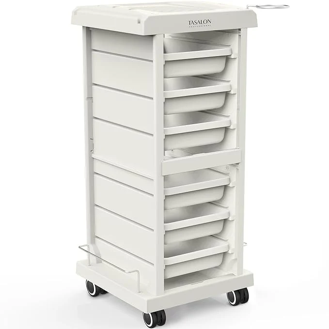 Reusable TASALON Salon Trolley Cart for Salon Station Solid