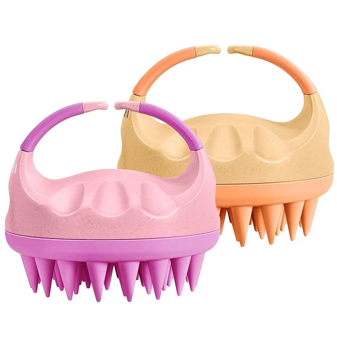 Authentic HEETA Scalp Massager with Soft Silicone Bristles Expertly Made