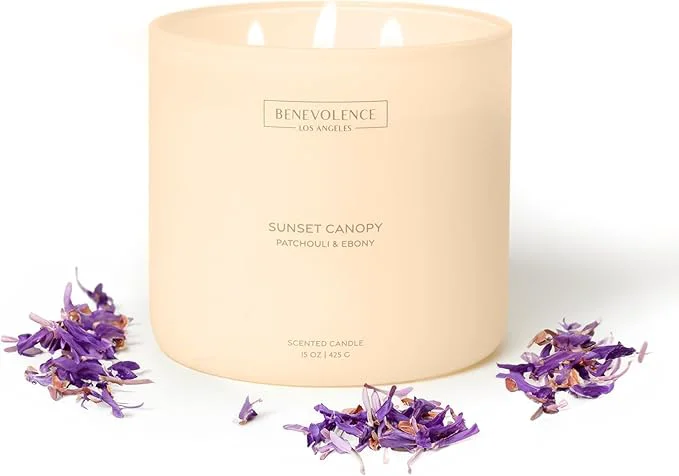 Smooth Patchouli Ebony – Benevolence LA 3-Wick Fall Scented Candle Convenient