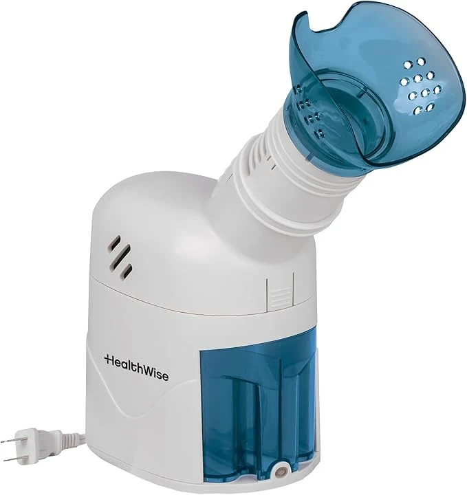 Environmentally Friendly HealthWise Steam Inhaler Respiratory Vapor Therapy Sinus Pressure Congestion Original