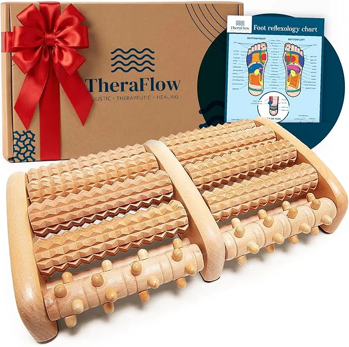 World-Class TheraFlow Foot Roller for Plantar Fasciitis Relief and Neuropathy Pain Relief Verified
