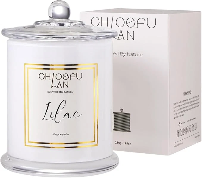 World-Class Chloefu LAN Lilac Candle Scented Candles Genuine