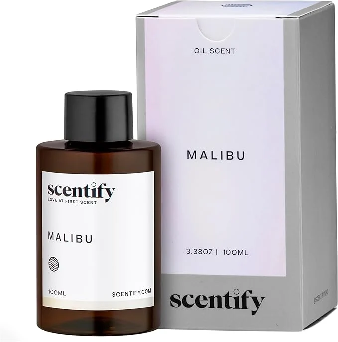 Enhanced Scentify Malibu Aroma Oil Refill Scent Clean