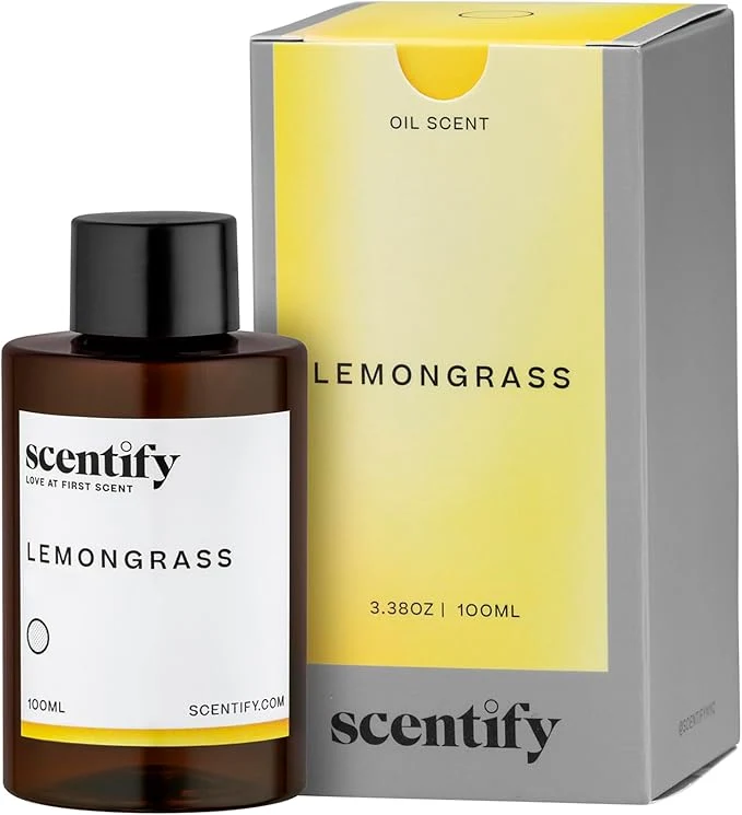User-Friendly Scentify Lemongrass Aroma Oil Refill Scent Convenient