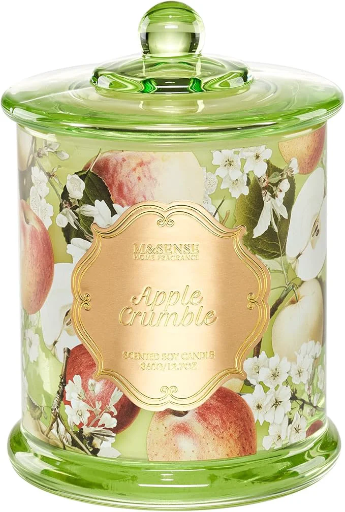 World-Class M SENSE Apple Crumble Soy Candles User-Friendly