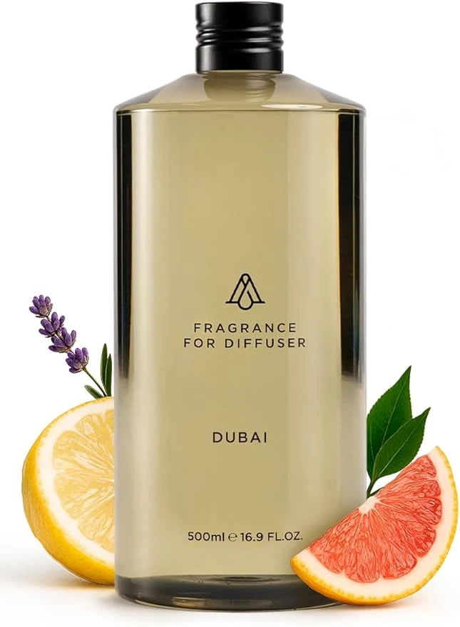 Long-Lasting AromaPlan Hotel Scents Dubai 16.9 Fl Oz Home Luxury Aroma Hotel Diffuser Reliable