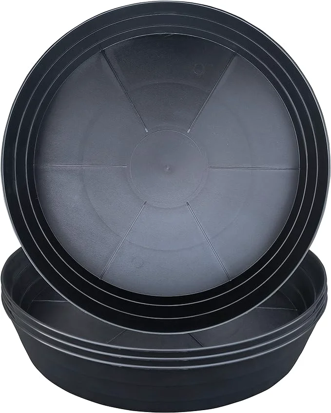 Detailed Plant Saucer 10 12 14 16 18 20 25 Inch Extra-Deep Plant Trays World-Class