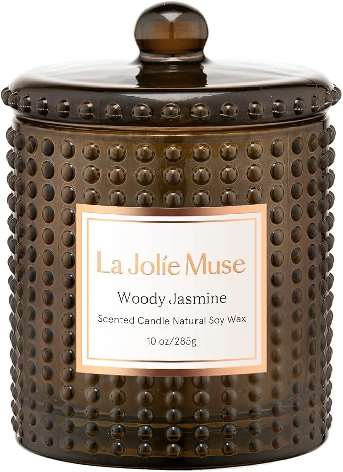 Convenient LA JOLIE MUSE Woody Jasmine Candles Enhanced
