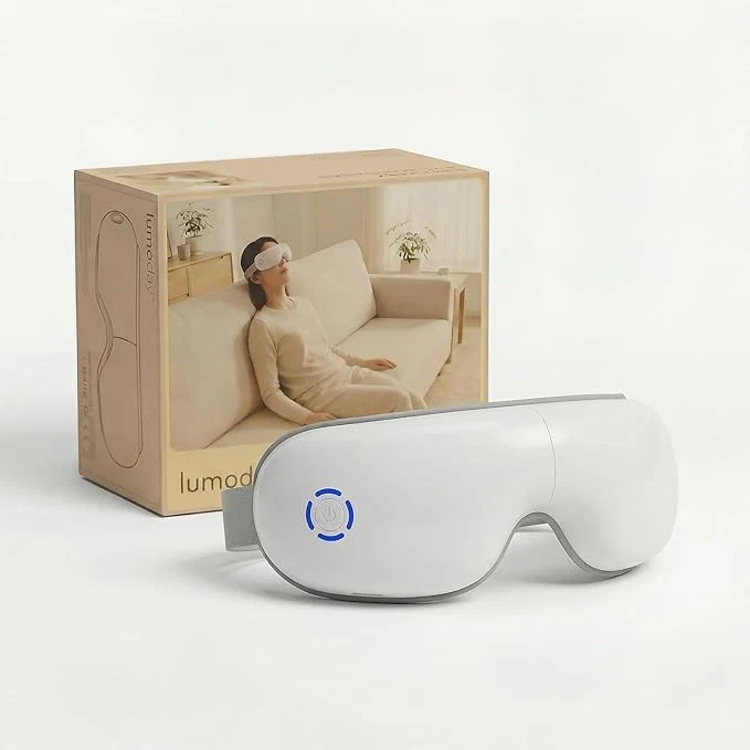 Reusable Eye Massager with Heat Dry Eyes Eye Strain Dark Circles Rechargeable Trendy