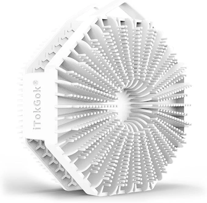 User-Friendly iTokGoK® Premium Silver-Infused Double-Sided Design 2-in-1 Silicone Body Elite