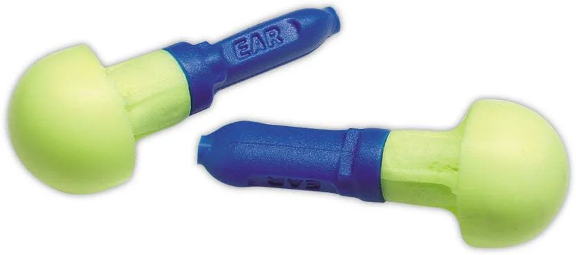 Clean 3M E-A-R Push-Ins 318-1000 Push-To-Fit Earplugs 100 Pairs Original