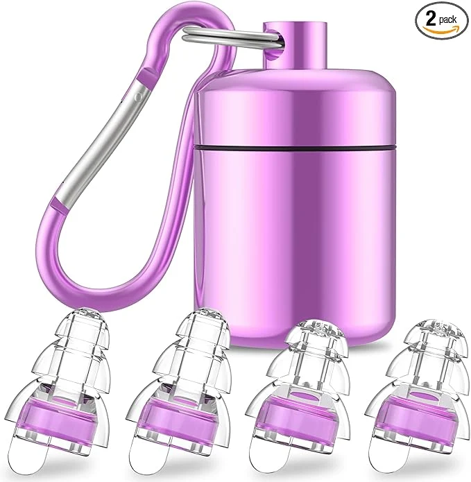Contemporary High Fidelity Concert Earplugs for Concerts Musicians，Earplugs for noise Minimalist