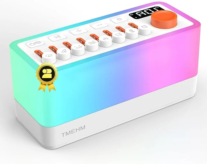 Breathable TMEHM 3-in-1 Sleep Sound Machine Reusable