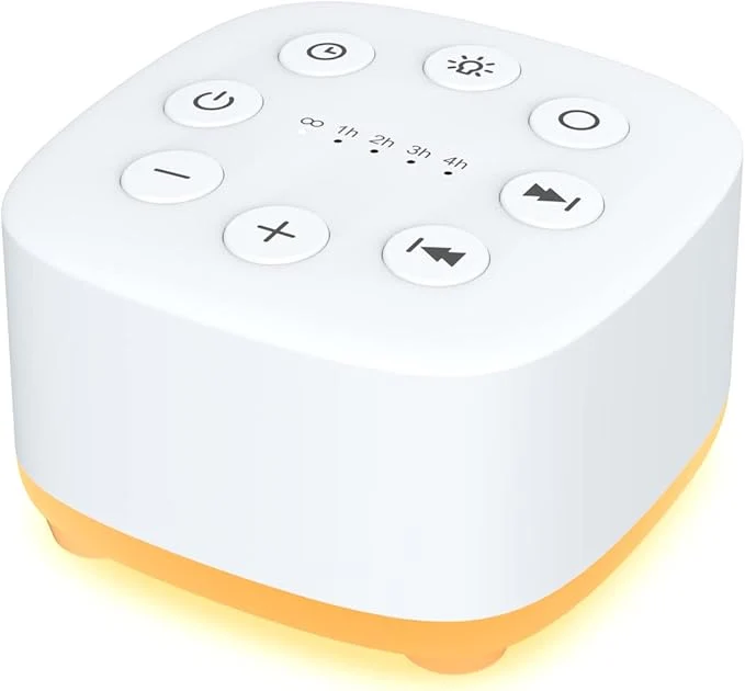 Innovative Meditation White Noise Sound Machine 30 Soothing Sounds Organic