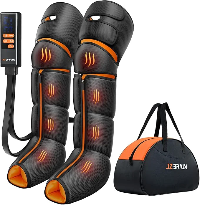 Efficient Leg Massager with Heat and Compression Foot and Calf Massager Proven