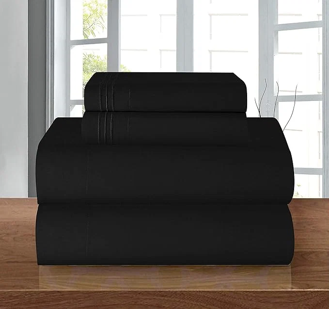 Minimalist Elegant Comfort Luxury Soft 1500 Premier Egyptian 4-Piece Premium Hotel Quality Recyclable