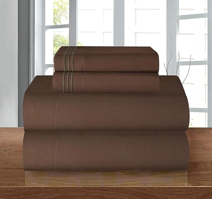 Crafted Elegant Comfort Luxury Soft 1500 Premier Egyptian 4-Piece Premium Hotel Quality High-Quality