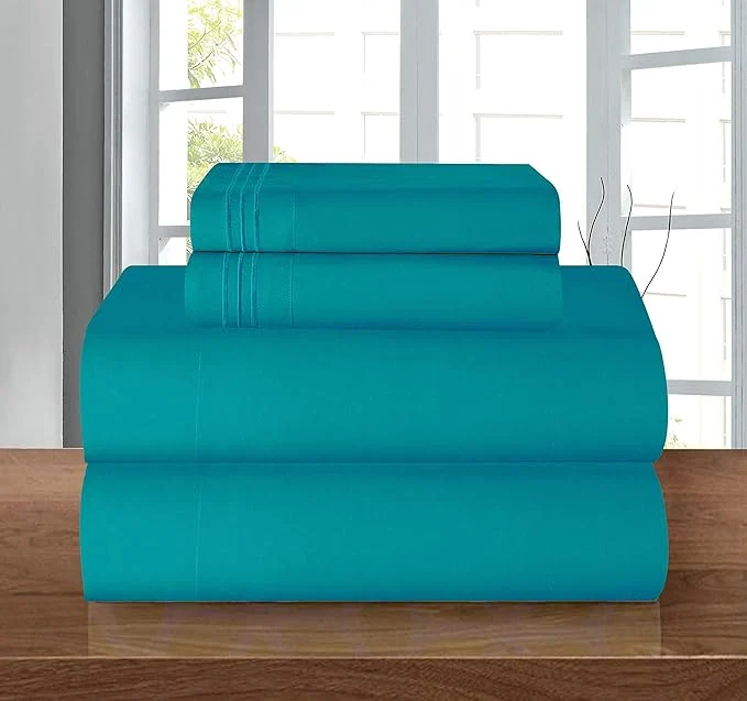 Elite Elegant Comfort Luxury Soft 1500 Premier Egyptian 4-Piece Premium Hotel Quality Durable