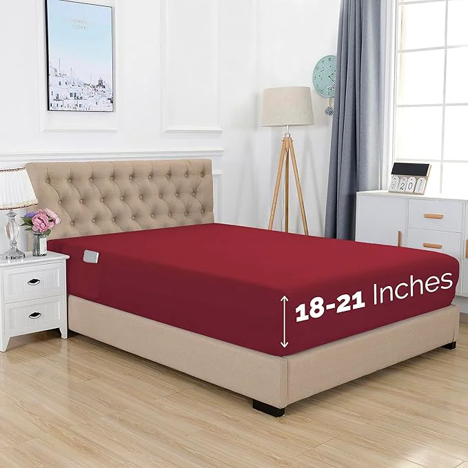 Sophisticated Elegant Comfort 1500 Premium Hotel Quality 18-21 Inches Deep Easy-to-Use