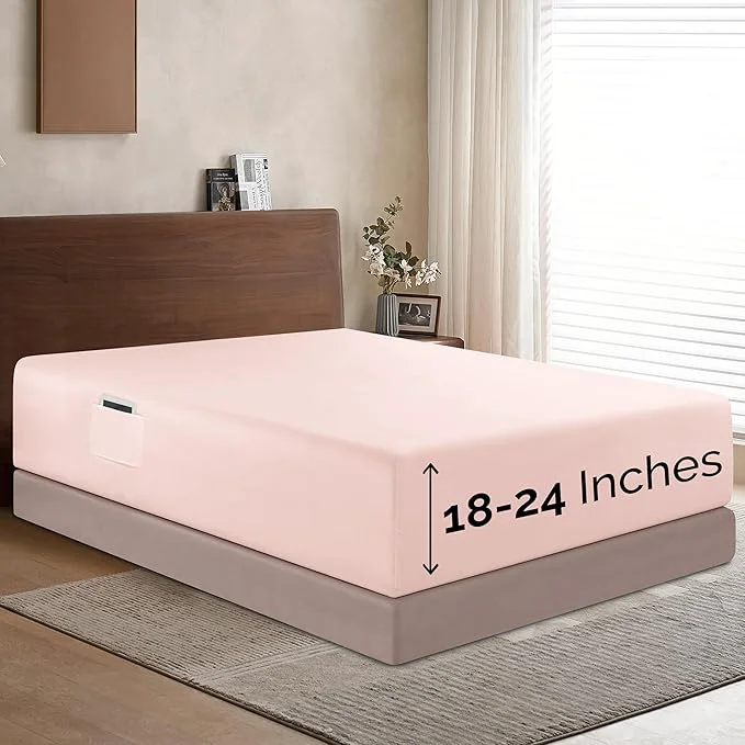 Solid Elegant Comfort 1500 Premium Hotel Quality 18-24 Inches Deep Practical