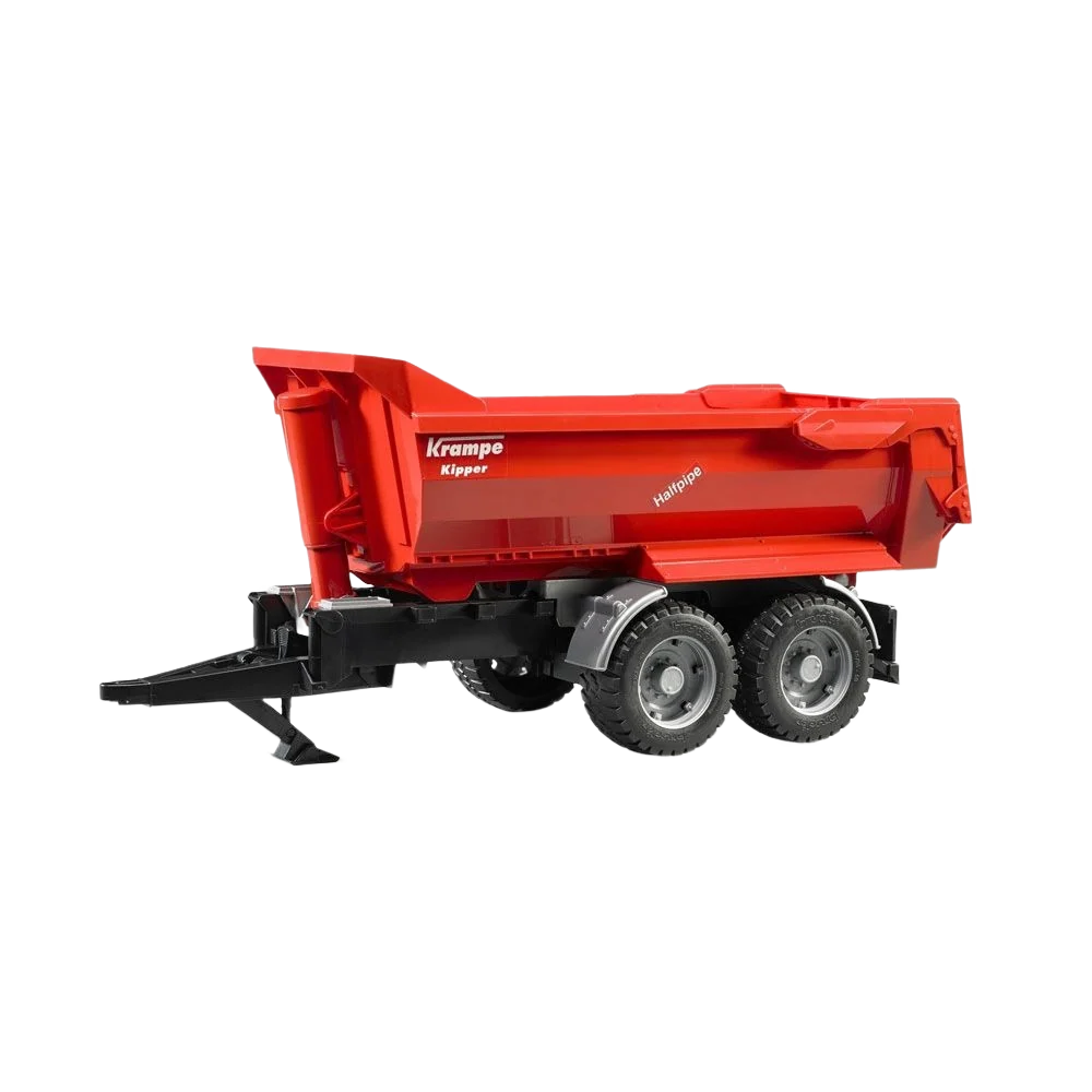 Responsible Bruder Krampe Tandem Halfpipe Tipping Trailer Outstanding