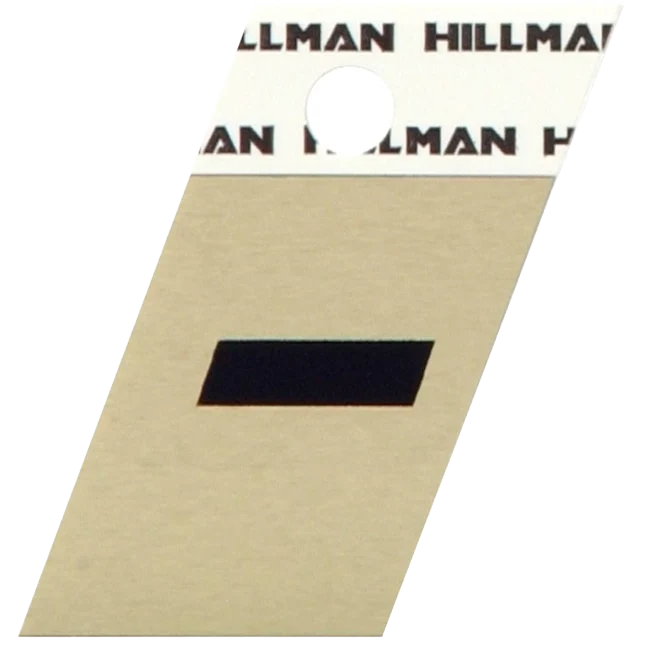 Recyclable Hillman 1-1 2 Inch Black Gold Aluminum Angle Cut Sticker Hyphen – Versatile