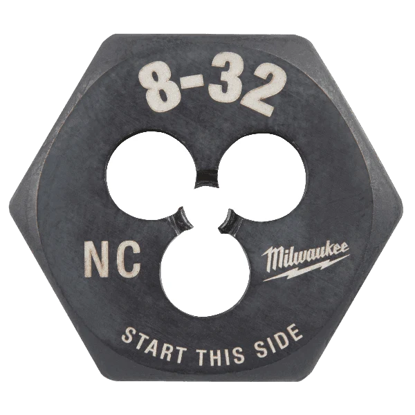 Traditional Milwaukee 8-32 NC SAE 1 Hex Threading Die Contemporary