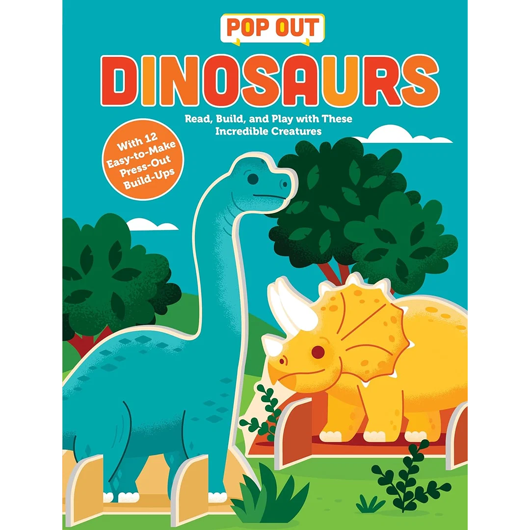 Certified Pop Out Dinosaurs Book Casual
