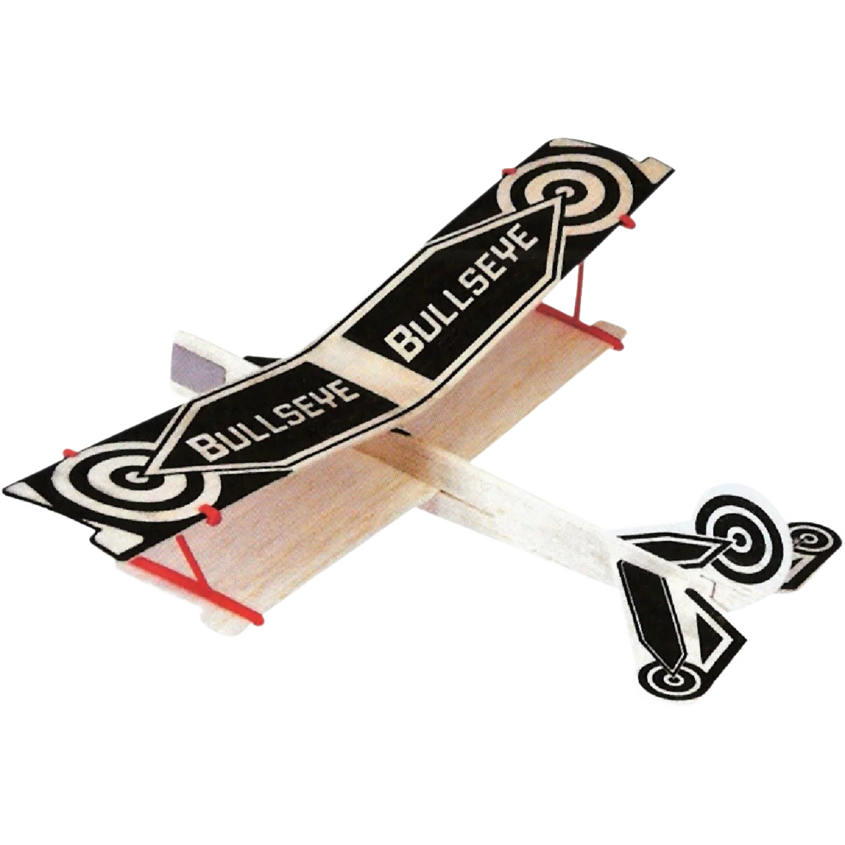 Smart Guillow’s WWI Biplane Balsa Wood Glider Plane Exceptional