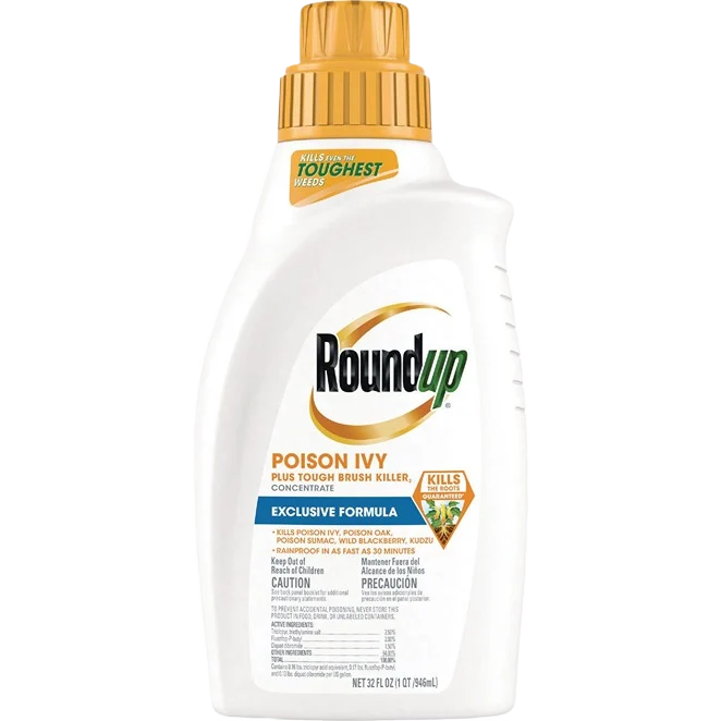 High-Performance Roundup 32 Oz. Exclusive Formula Concentrate Poison Ivy Plus Killer Sophisticated