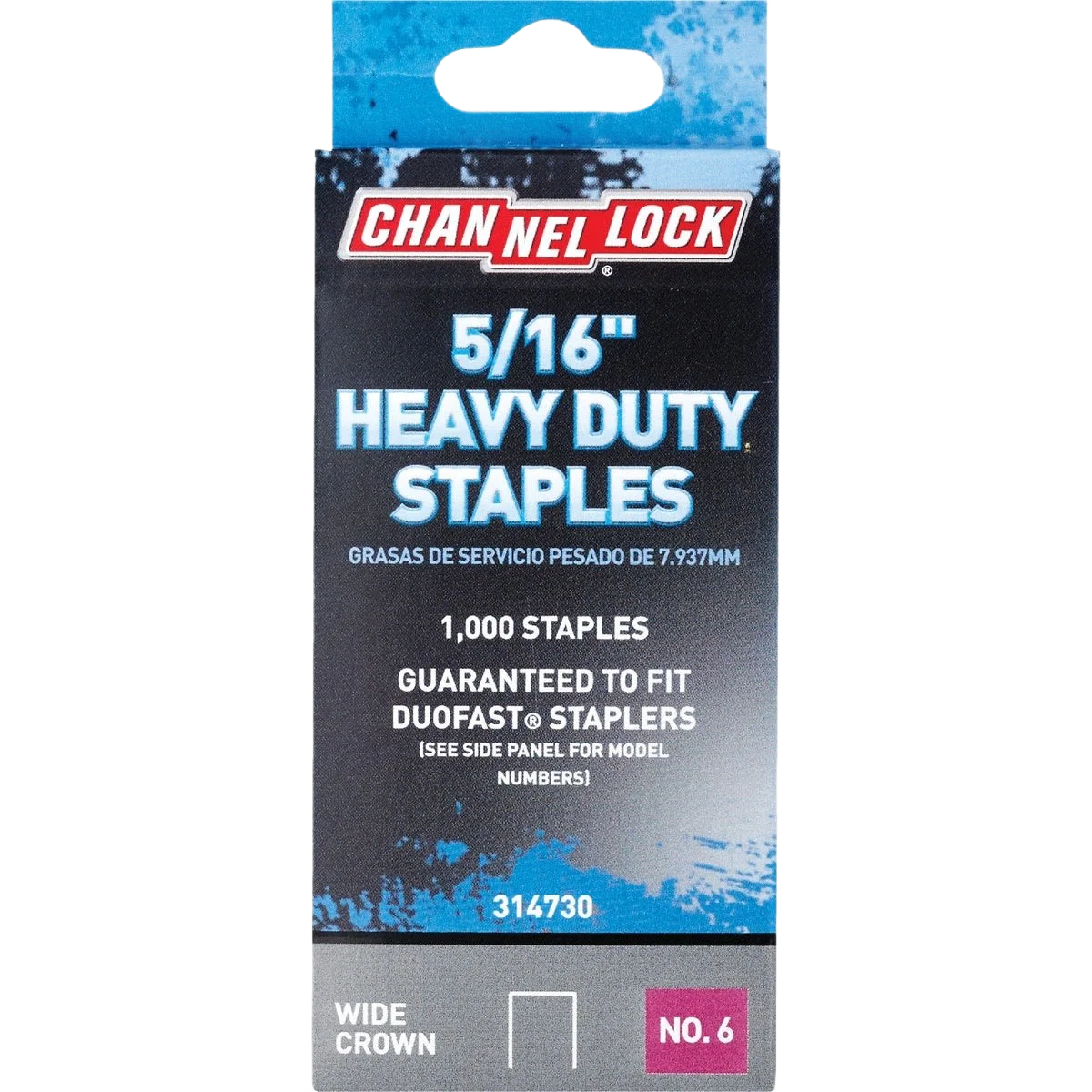 Elegant Do it No. 6 Heavy-Duty Wide Crown Staple Professional
