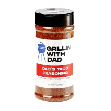 Convenient Grillin with Dad Dad’s Taco Seasoning Secure