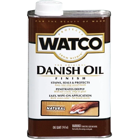 Refined Rust-Oleum Watco Natural Danish Oil Finish 1 gallon Traditional