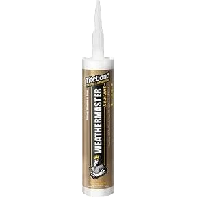 World-Class Titebond WeatherMaster Red Sealant 9.5 oz. Consistent
