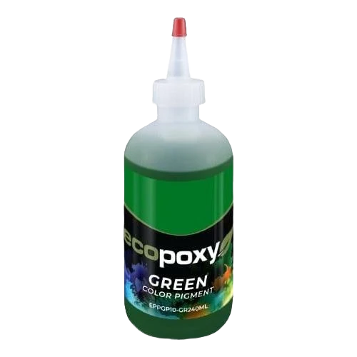 Eco-Friendly EcoPoxy Green Color Pigment 120mL Effective