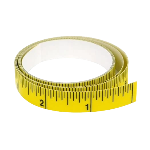 Reusable Big Horn 48 in. Lengths 9 16 in. Width Self Stick Tape Rule Right-to-Left Easy-to-Use
