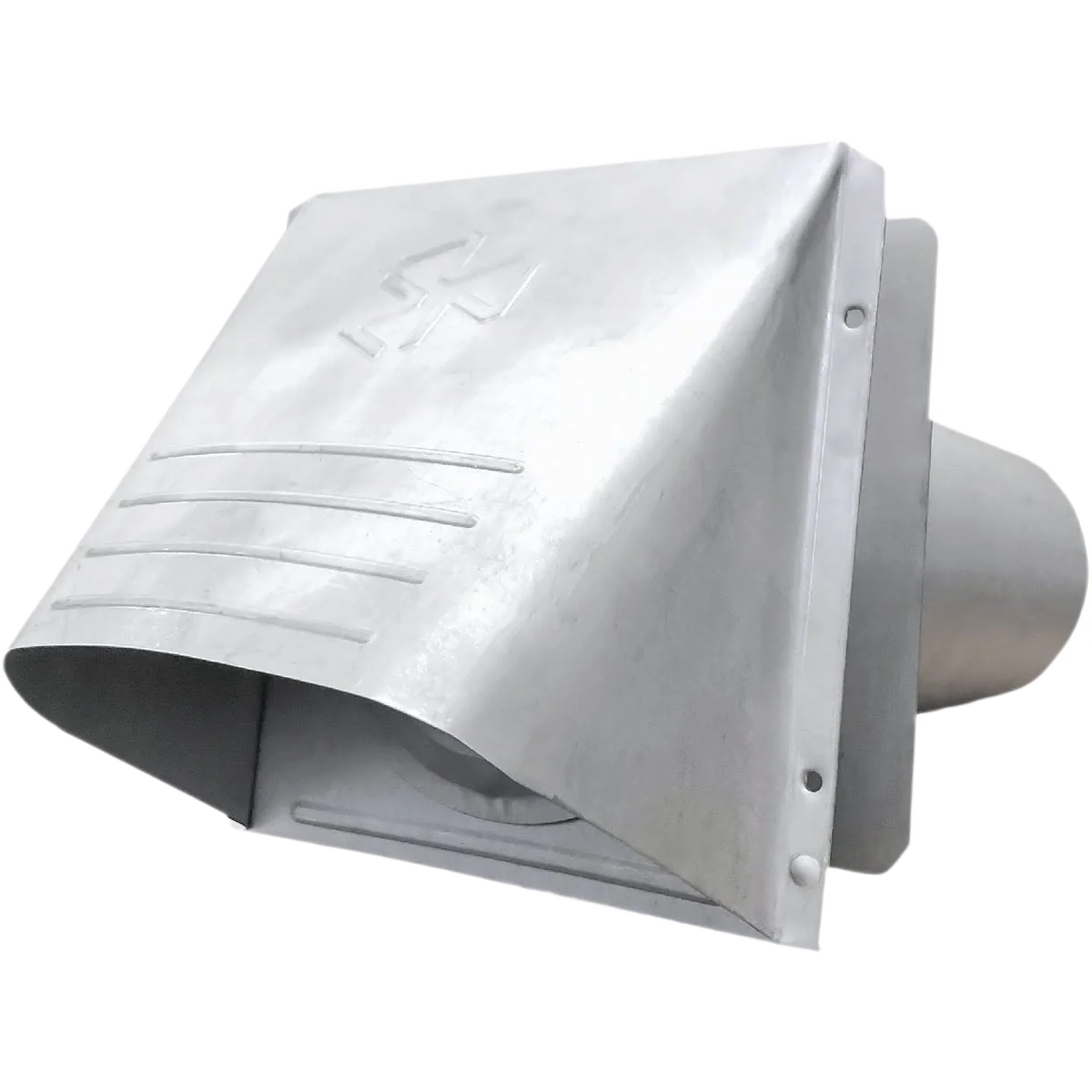 Refined Builders Galvanized Dryer Vent Hood Easy-to-Use