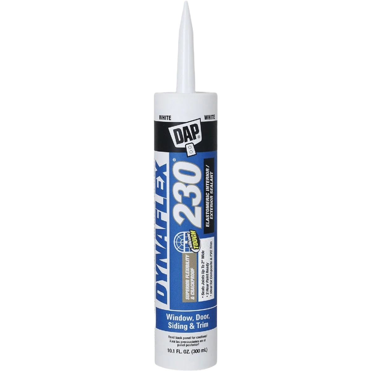 Contemporary DAP Dynaflex 230 White Waterproof Indoor Outdoor Sealant 10.1 oz. Innovative