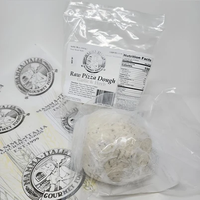 Trusted Mamma-Italia Garlic Herb Pizza Dough 16 oz. Authentic