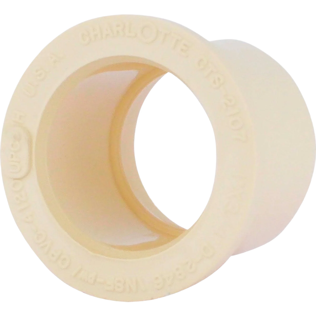 Durable Charlotte Pipe CPVC Reducing Bushing 1 In. x 3 4 In. Crafted