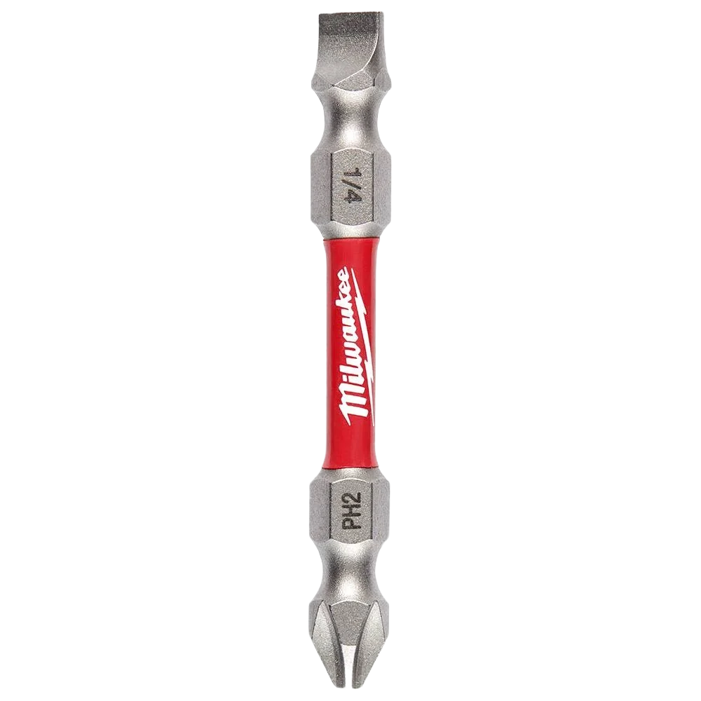 Convenient Milwaukee SHOCKWAVE™ PH2 SL1-4 Impact Double Ended Bit High-Grade