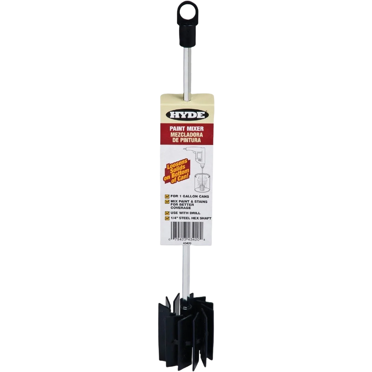Classic Hyde 1 Gallon Paint Mixer Contemporary
