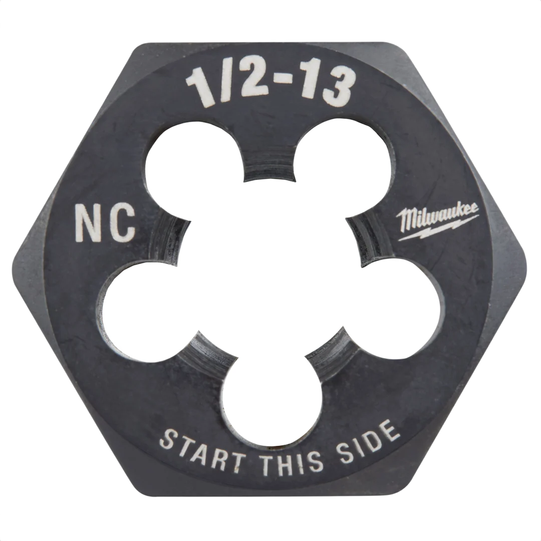 Reusable Milwaukee 1 2 -13 NC 1 Hex Threading Die Artisan
