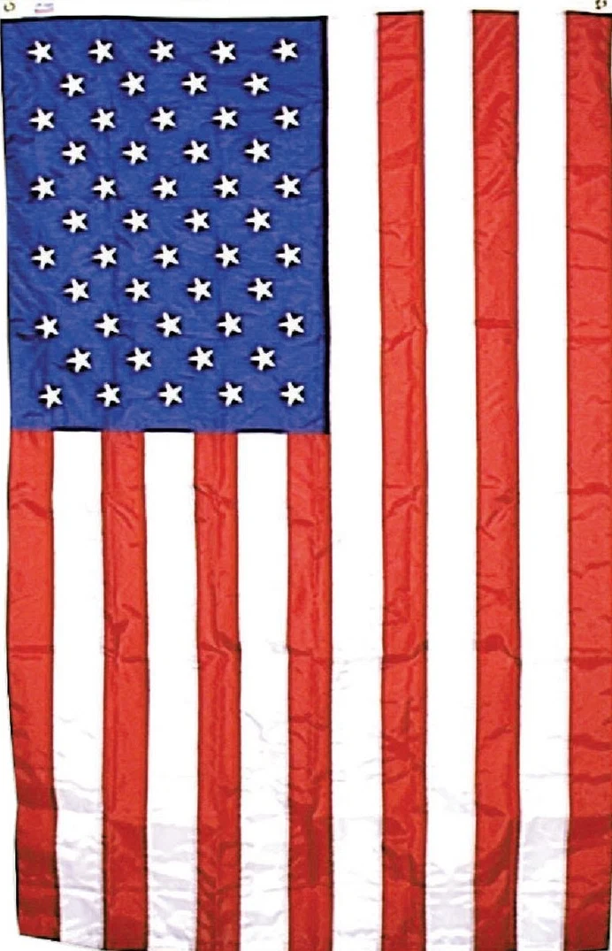 Expertly Made Valley Forge Nylon American Flag 4 ft. x 6 ft. Fine Crafted