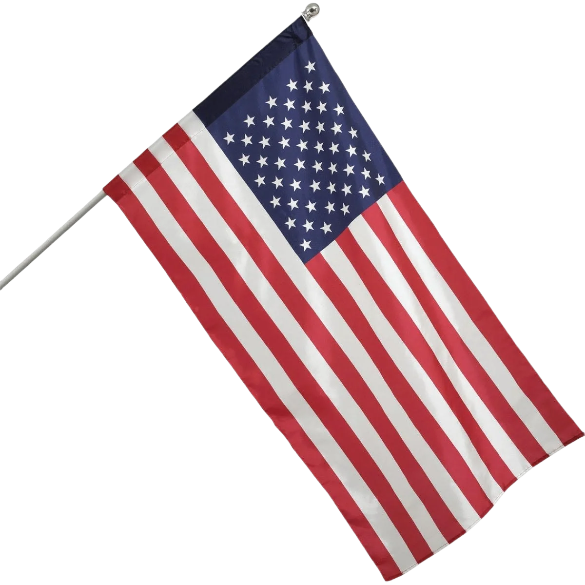 Responsible Valley Forge Nylon Aluminum Flag Pole Kit 2.5 ft. x 4 ft. Secure
